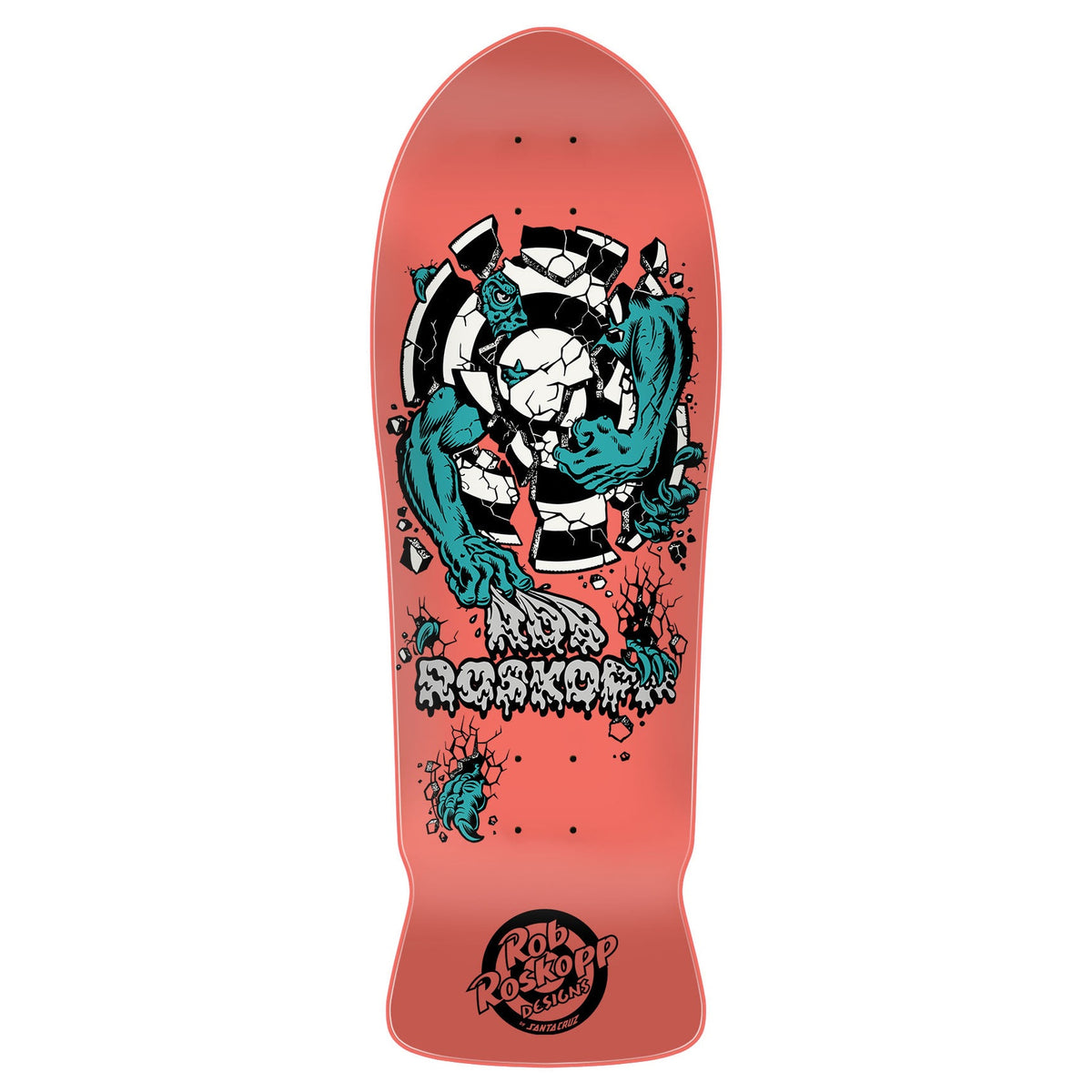 Roskopp Three Reissue Santa Cruz Deck – Parkside Skateshop