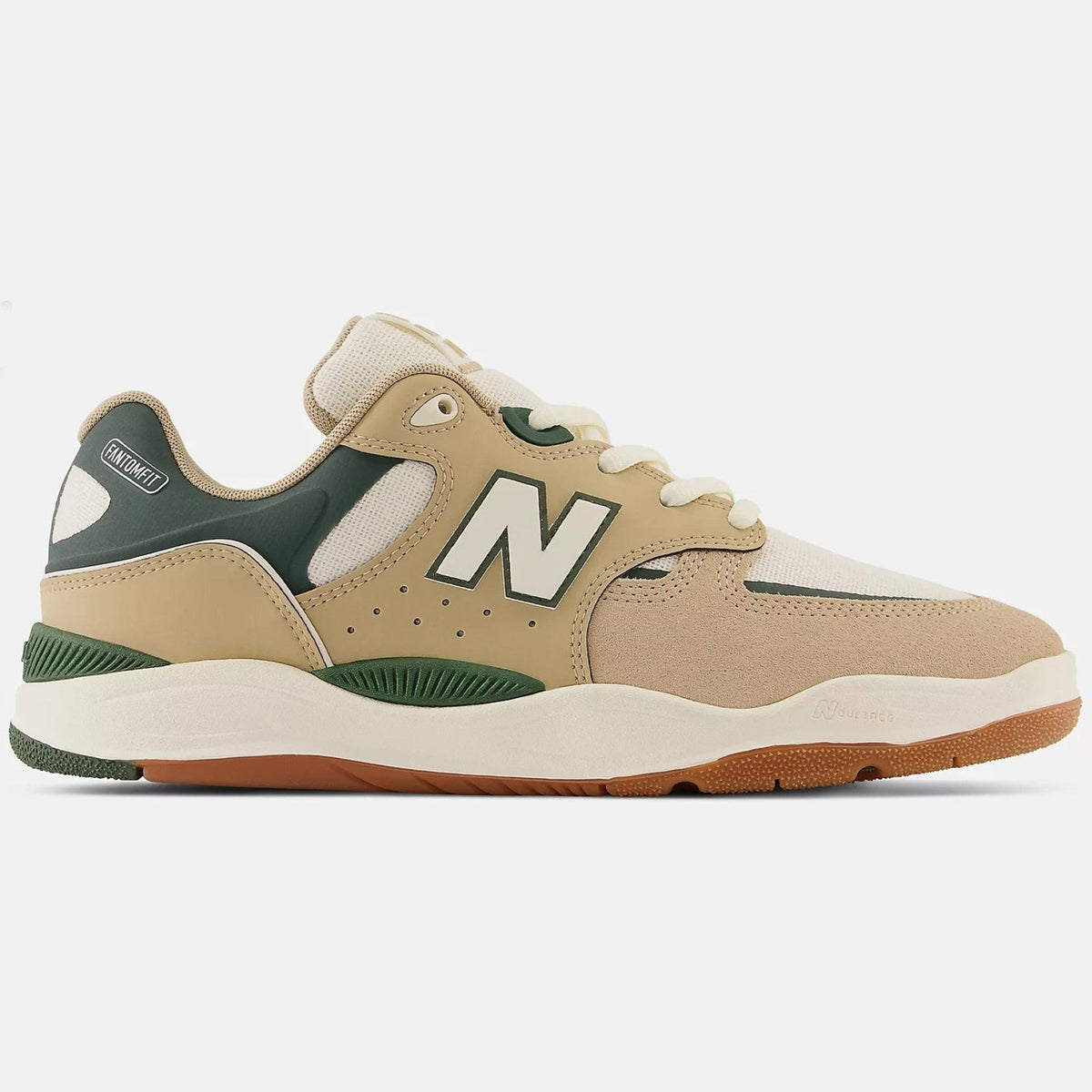 New Balance Numeric Tiago Lemos 1010 Tan and Forest Green NM1010tg