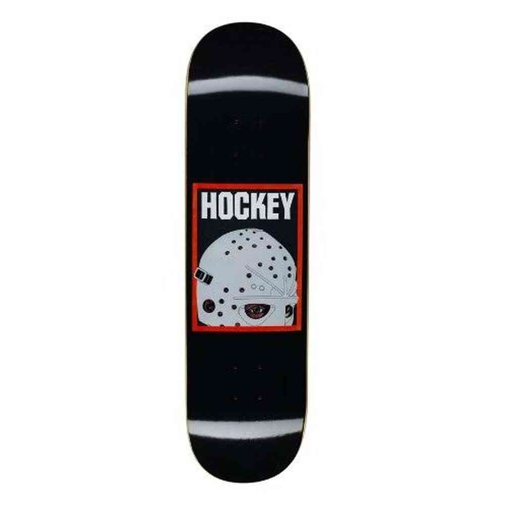 HOCKEY SKATEBOARDS HALF MASK DECK BLACK – Parkside Skateshop