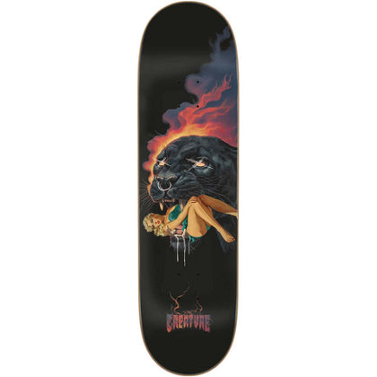 Creature Mathias Torres Jaguar Stumps Skateboard Deck - 8.51in featured deck graphic on white background