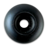 Blank Skateboard Wheels - Black 54mm featured product image on white background