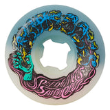Slime Balls Hairballs 50-50 Teal/White 54mm 95a Wheels
