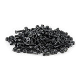 Bulk Mounting Hardware Set 1" Phillips Black - 8 Bolts and 8 Nuts - Bulk skateboard hardware at Parkside Skateshop