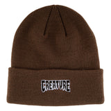 Creature logo outline beanie