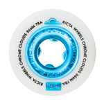 Chrome Clouds Blue 78a Ricta Skateboard Wheels