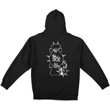 KROOKED MACE II BLACK/WHITE Hoodie
