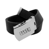 Baker Brand Logo Web Belt Black - Baker skate apparel at Parkside Skateshop