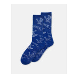 Thrasher Gonz Logo Socks Blue/White - Thrasher skate apparel at Parkside Skateshop