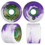 66mm OG Slime Purple White Swirl 78a Slime Balls Skateboard Wheels