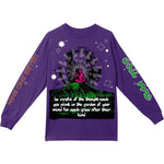 917 HIPPY PURPLE LONG SLEEVE TEE