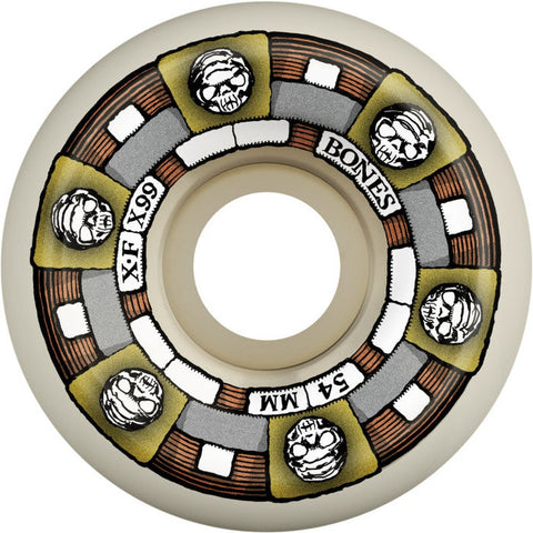 BONES X-FORMULA WHEELS TIMELESS MACHINE 54MM V5 SIDECUT 99A