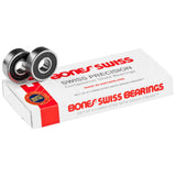 Bones Swiss skateboard bearings eight pack with white box