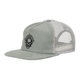 Bonehead Flame Mesh Trucker Mid Profile Creature Hat