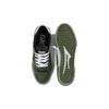 Lakai Cambridge Skate Shoe in Covert Green/Black/White – Vulcanized with PARA-MOUNT™ Outsole