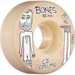 Collins Ferk Bones Street Tech Formula V3 Slims Skateboard Wheels 52mm 99a