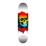 Powell Peralta Ripper Skateboard Deck Yellow Fade / White - Shape 242 - 8 x 31.45