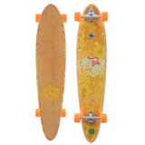 Dusters Dig It Longboard 40" Bamboo/Orange
