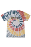 EMERICA PURE SMILE TIE DYE T-SHIRT