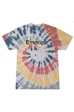 EMERICA PURE SMILE TIE DYE T-SHIRT