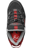 ES MUSKA BLACK/RED SKATE SHOES