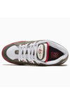 ES ONE NINE 7 GREY/WHITE/RED SKATE SHOES