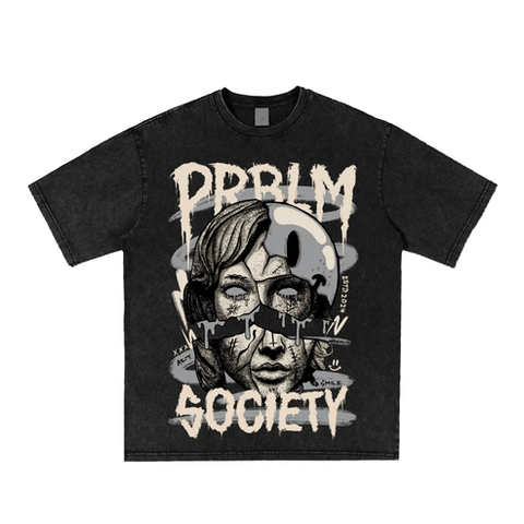 PRBLM SOCIETY "Confidence" Oversized Tee