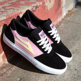 Lakai Manchester Black/Red UV Suede