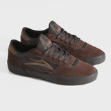 Lakai Cambridge Skate Shoe in Chestnut Suede Monochrome – Vulcanized with PARA-MOUNT™ Outsole