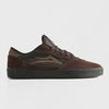 Lakai Cambridge Skate Shoe in Chestnut Suede Monochrome – Vulcanized with PARA-MOUNT™ Outsole