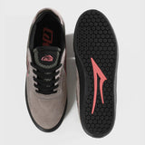 Lakai Essex Skate Shoe in Black Olive Brown – Vulcanized with 3D Printed Texture and PARA-MOUNT™ Outsole