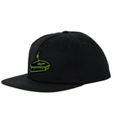 Last Call Snapback Mid Profile Unisex Creature Hat Black