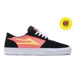 Lakai Manchester Black/Red UV Suede