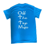 OFF THE TOP MUSIC T-SHIRT OVERHEART W/BACK