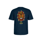 Powell Peralta Nicky Guerrero Mask T-Shirt - Navy