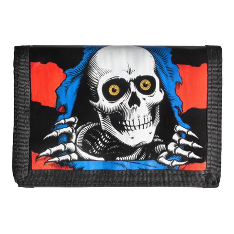 Ripper Wallet Velcro Trifold Blue/Red