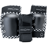 Protec Pads Jr. Street Gear 3-Pack - Open Back - Checker