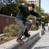 Lakai Cambridge Skate Shoe in Chestnut Suede Monochrome – Vulcanized with PARA-MOUNT™ Outsole