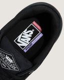 Vans Skate Kyle Walker Wafflecup Blackout sole view for Parkside Skateshop