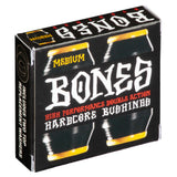 Bones Hardcore medium 91A black skateboard bushings pack