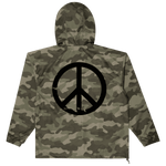 VIOLET PEACE JACKET GREEN CAMO