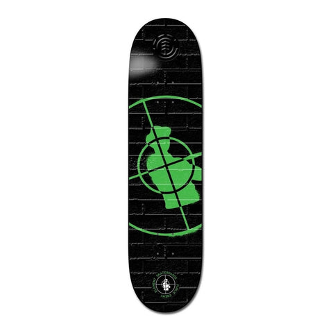 Element x Public Enemy Stencil Deck 8.0"