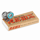 Bones Big Balls REDS Skateboard Bearings - 8 Pack featured product image on white background