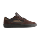 Lakai Cambridge Skate Shoe in Chestnut Suede Monochrome – Vulcanized with PARA-MOUNT™ Outsole product image on white background