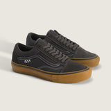 Vans Skate Old Skool Faded Shoes - Black/Gum supplemental three-quarter pair view