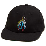 Deathwish Double Barrel Snapback Hat - Black