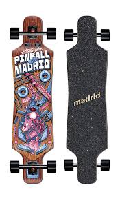 Madrid Pinball Wizard Top Mount Longboard complete