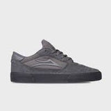 Lakai Cambridge Skate Shoe in Charcoal Suede – Vulcanized with PARA-MOUNT™ Outsole