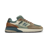 New Balance Numeric Andrew Reynolds Skate Shoes Brown/Green product image on white background