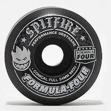 Spitfire Formula Four Full Conical 54mm 99a Black Skateboard Wheels