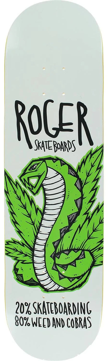 Roger Skateboards Weed & Cobras Skateboard Deck